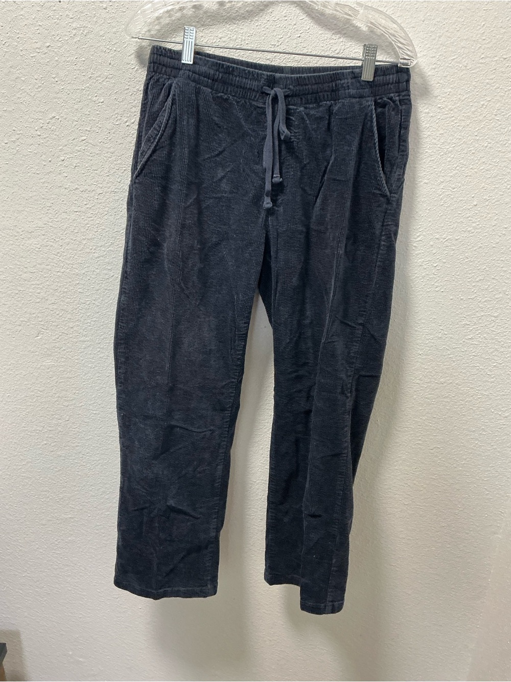 PacSun Men's Charcoal Corduroy Drawstring Pants
